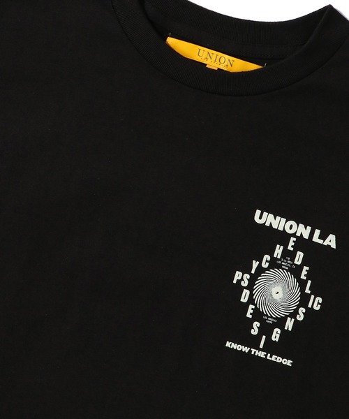 「UNION(UNION TOKYO)」 半袖Tシャツ SMALL ブラック メンズ_画像4