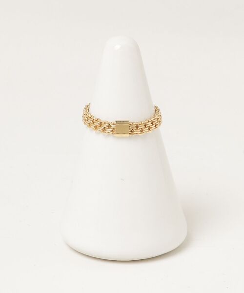 「Jewel closet by L&Co.」 リング 13号 ゴールド レディース_画像2