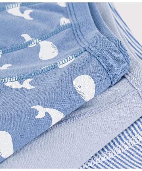 PETIT BATEAU（プチバトー） トランクス プリントトランクス3枚組