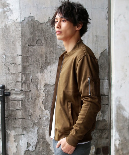 THE CASUAL ma1 ma-1 ハイブリッド ストレッチ MA-1 ジャケット