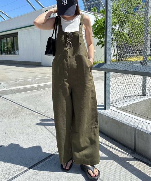 andme（アンドミー） サロペット オーバーオール 「8色/3サイズ展開