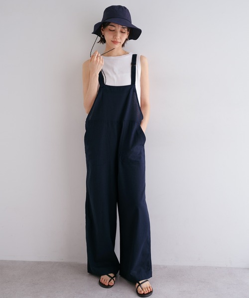 andme（アンドミー） サロペット オーバーオール 「8色/3サイズ展開 