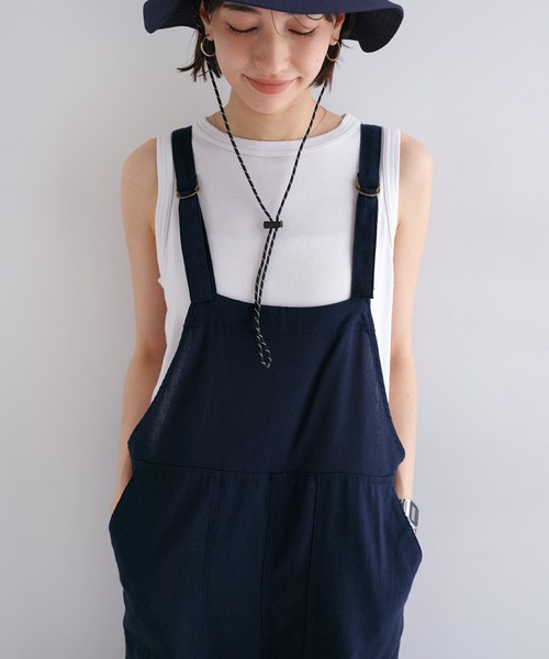 andme（アンドミー） サロペット オーバーオール 「8色/3サイズ展開 