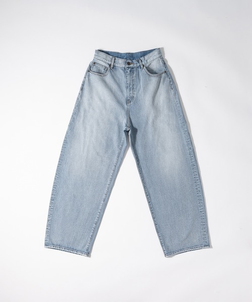 美品 コットン/リネン デニム ハイウエストコクーンパンツ リネンデニムコクーンパンツ – MALAIKA worldwide store