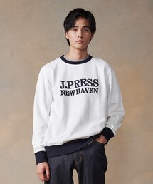 新品 ジェイプレス アーチロゴ刺繍 スウェットトレーナー Mサイズ 青 新品 ジェイプレス アーチロゴ刺繍 スウェットトレーナー Mサイズ 青
