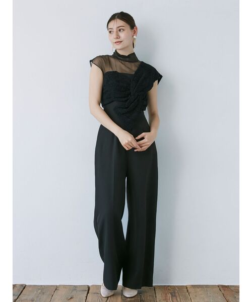 LADYエンブロイダリーツイストパンツドレス :67932966:ZOZOTOWN Yahoo