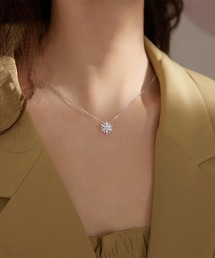 COO+i（クーイ） ネックレス 雪の結晶デザインネックレス レディース