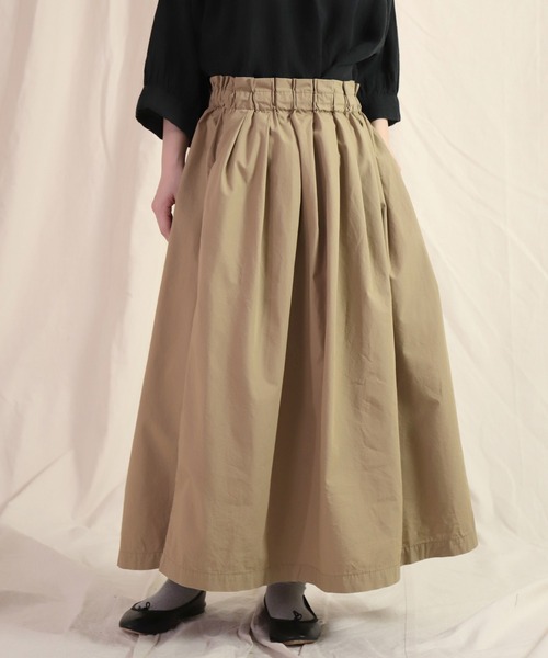 Brocante スカート 「Brocante / ブロカント」 30ウェザー プリッセ