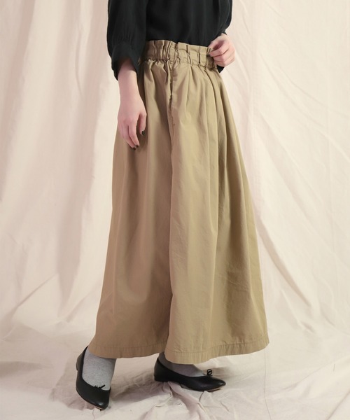 Brocante スカート 「Brocante / ブロカント」 30ウェザー プリッセ