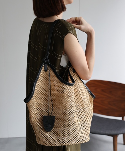 SEA カゴバッグ　ショルダーS SEA カゴバッグ ショルダーS SEA BASKET BAG S（CLAY）