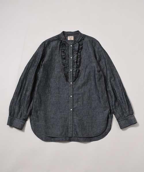 Johnbull ブラウス シャツ 「Swell Vintage × JOHNBULL」フリル