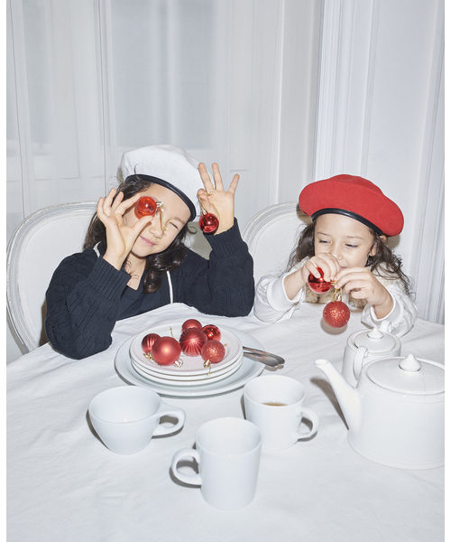 IENA ENFANT 帽子 ベレー帽 「BASIC」エトワールベレー kids