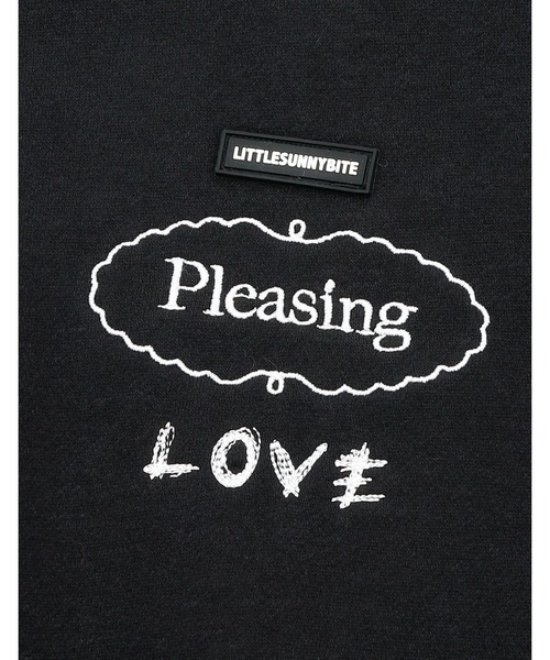 トレーナー スウェット /Little Sunny Bite/logo sweat crew レディース メンズ Little sunny bite トレーナー スウェット 「Little Sunny Bite