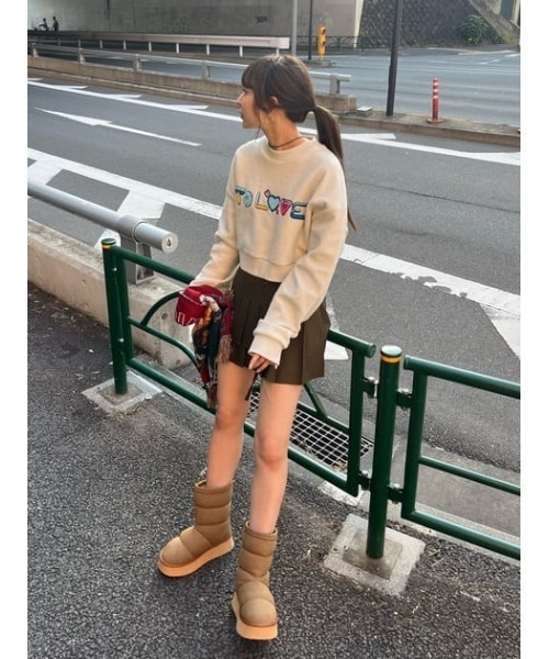 SLY PEDRO NEKOI x SLY FLUFFY スウェット SLY トレーナー スウェット PEDRO NEKOI x FLUFFY SW レディース