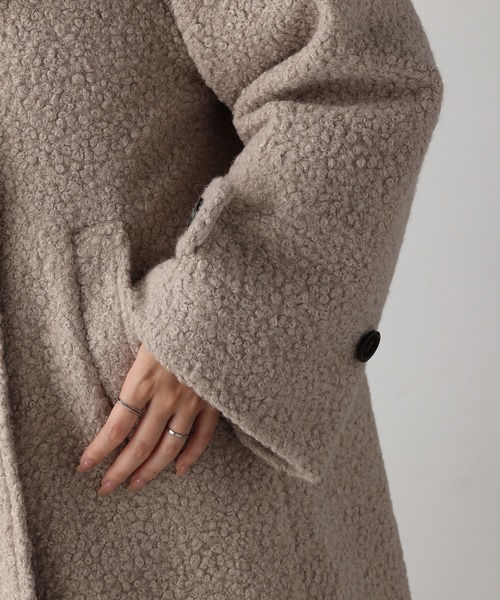 acro（アクロ） ピーコート pコート ブークレダブルブレストロング