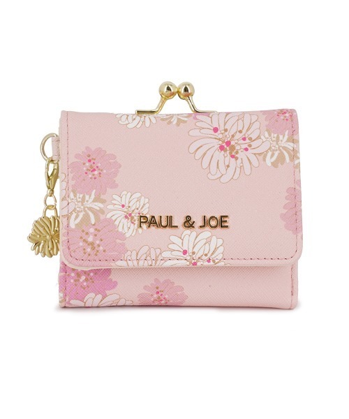 新品PAUL&JOEACCESOIRES クリザンテーム折り財布 PAUL & JOE ACCESSOIRES 財布 口金ミニ財布 「クリザンテーム