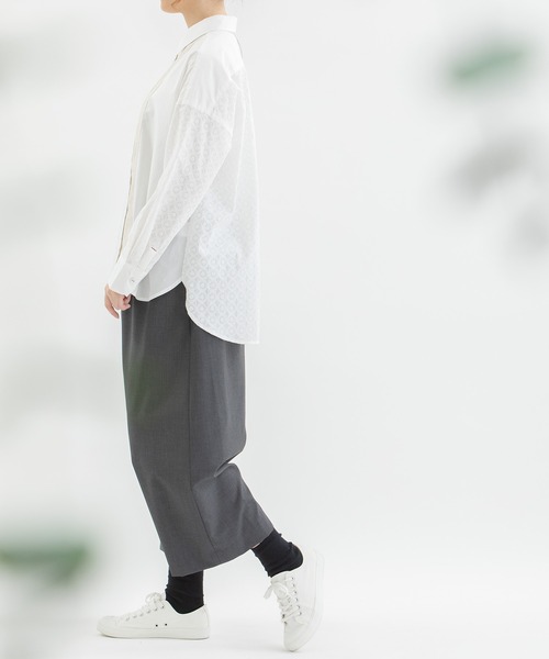 新品！ノップドゥノッド.nop de.nod/裾ゴムサルエルバルーンパンツ nop de nod パンツ トロクロップドサルエルパンツ レディース