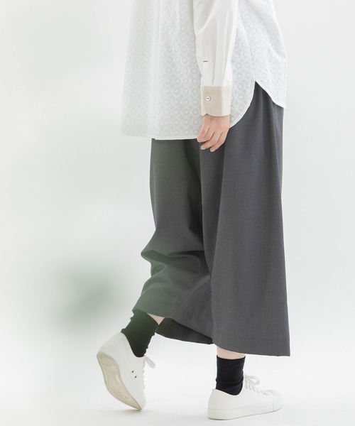 nop de nod パンツ トロクロップドサルエルパンツ レディース