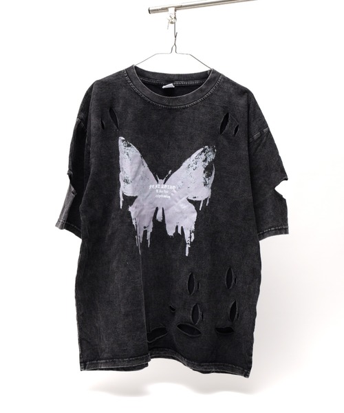 Y2K/ネオグランジ/SK8/フェアリー 装飾 デカロゴ メッシュ切替タイトT 00s スカル 十字架 Tシャツ y2k グランジ sk8 mmaelite - メルカリ
