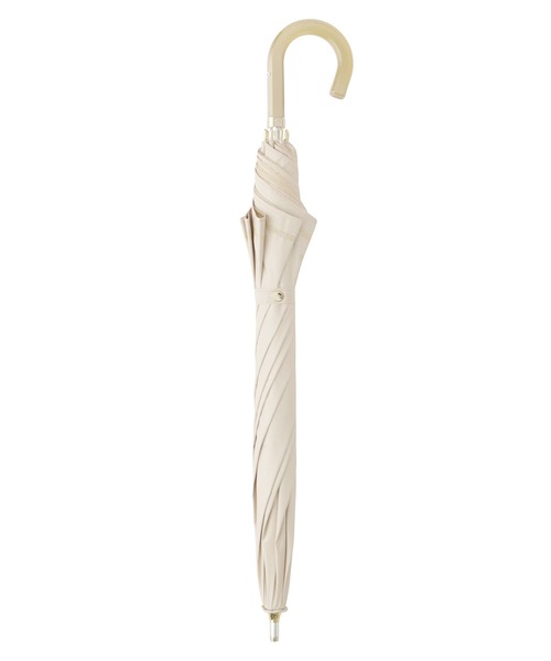 ★新品・未使用★フルラ　晴雨兼用　日傘　楽折　１級遮光　遮熱　ベージュ FURLA（フルラ） 傘 遮光 遮熱 晴雨兼用日傘 長傘 軽量 ”ジッパー刺繍
