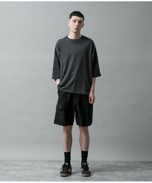 SLICK tシャツ ハイツイストコットンドルマンスリーブTシャツ