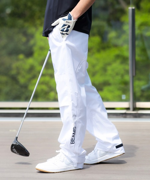 BEAMS GOLF パンツ 「撥水性/透湿性」「MEN」BEAMS ORANGE LABEL