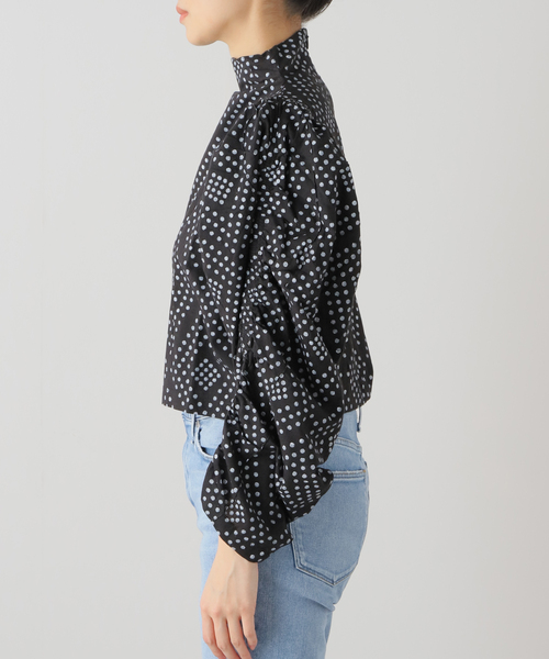 SEEALL ブラウス シャツ 「SEEALL / シーオール」GATHER SLEEVE