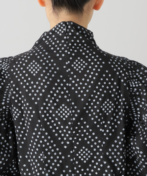 SEEALL ブラウス シャツ 「SEEALL / シーオール」GATHER SLEEVE