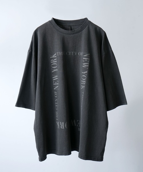 【LOOKPLE】 25SS ピグメントオーバーフィット半袖T (6COLORS) Starting Over tシャツ Pigment hard wash T-shirt/ピグメント