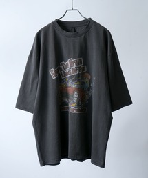tシャツ Pigment hard wash T-shirt/ピグメント ハードウォッシュ 半袖 クルーネック Tシャツ/バックプリント ワンポイント｜ZOZOTOWN Yahoo!店