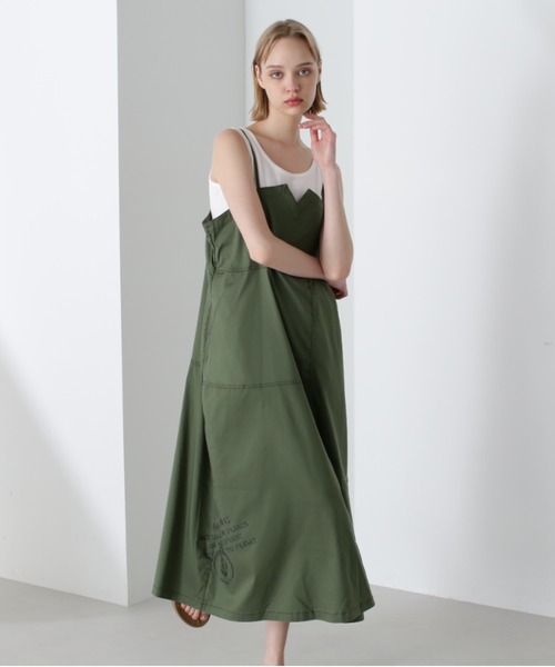 AVIREX ワンピース 「直営店限定」TENCEL CAMISOLE ONE PIECE