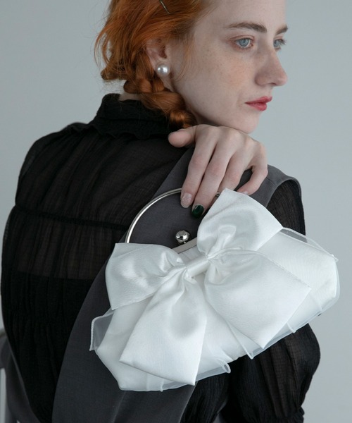 エピヌepine/リボンサテン2way ボディバッグ黒/ミニポーチショルダー 2025年最新】epine ボディバッグ・ウエストポーチの人気アイテム