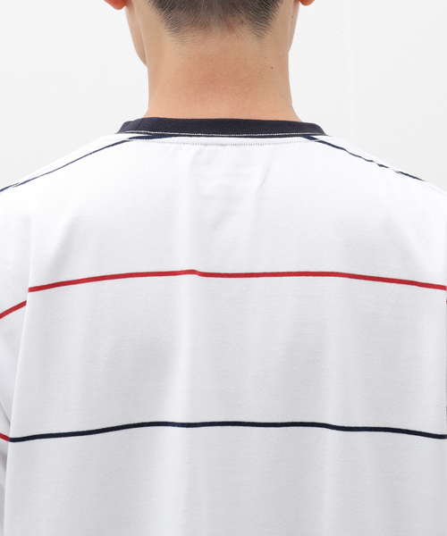 cabaret poval（キャバレーポバール） tシャツ Third Stripe Top