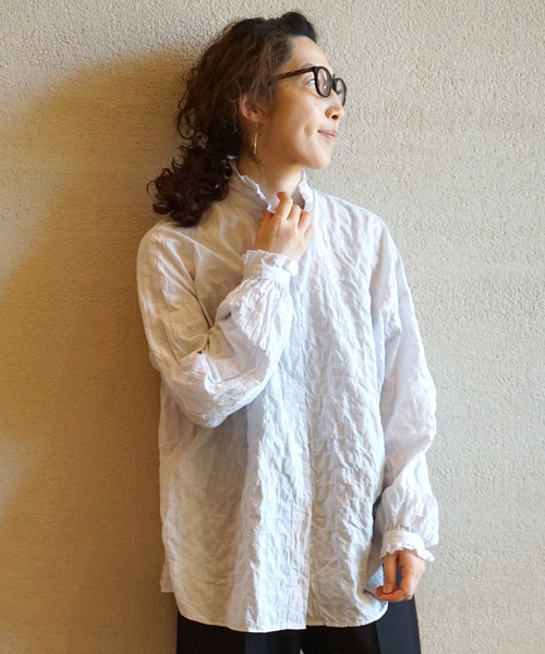 「JOURNAL STANDARD LUXE」 長袖ブラウス FREE ライトグレー レディース 83574966ZOZOTOWN