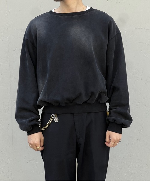 Noen（ノエン） トレーナー スウェット ショートリブウォッシュド