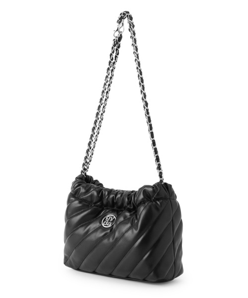 未使用GYDA キルティングショルダーバック ZOZO限定！！】ラインストーンキルティングBAG（ショルダー