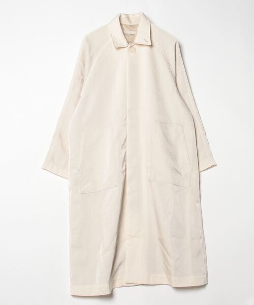 ENOF」 ステンカラーコート M ベージュ レディース : 84578966  