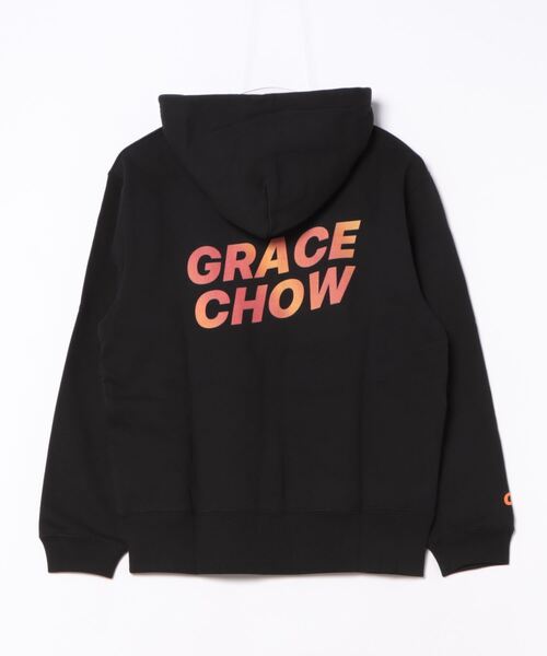 パーカー /Grace Chow/グレース チョウ/Graphic/Design  Hoodie レディース メンズ B.I.D. パーカー 「Grace Chow/グレース チョウ」Graphic/Design