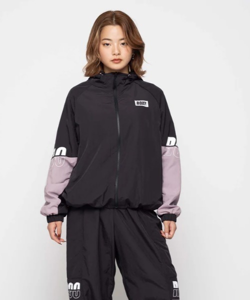 ROXY ジャケット レディース Mサイズ ROXY ブルゾン アウター BEAT THE HEAT/ロキシーナイロン