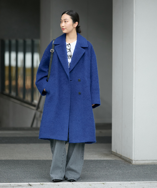 定価52800円 URBAN RESEARCH シャギーモヘヤチェスターコート