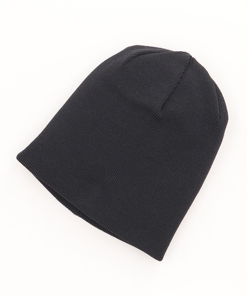 Ca4la ニット帽　黒 MIXED SS KNIT(ONESIZE BLACK): ニットキャップ｜帽子通販