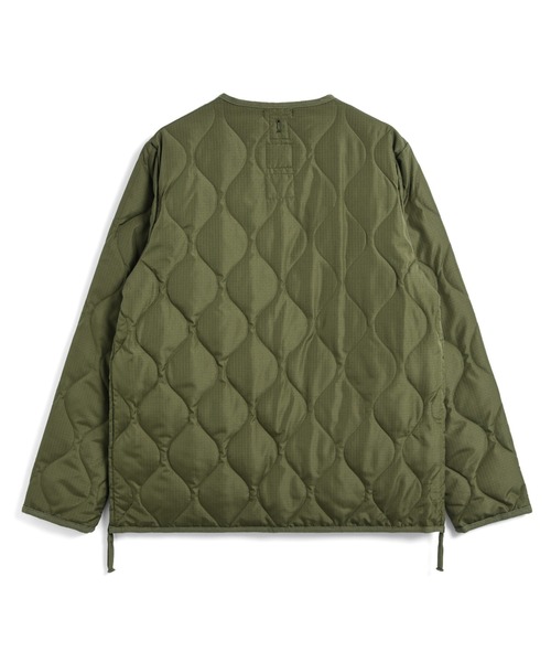 セール】【TAION】MILITARY W-ZIP V NECK DOWN JKT / ミリタリー