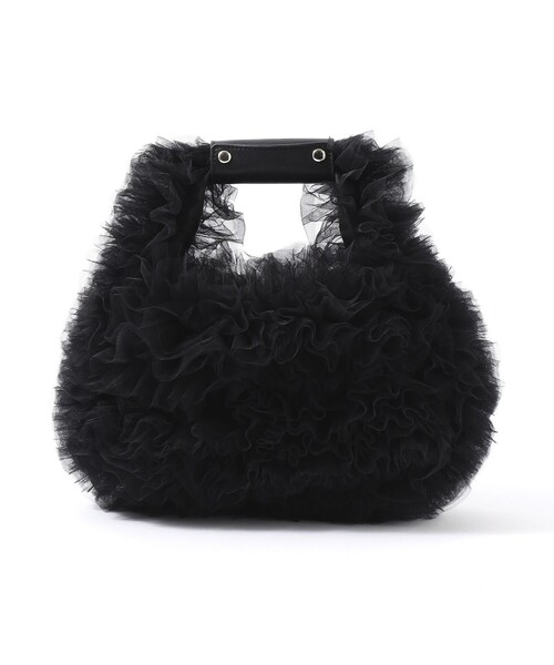 TO BE CHIC ショルダーバッグ バッグ 「STORY掲載」チュールフリル 