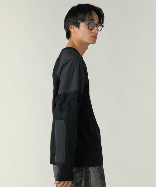 ♦️最終価格♦️24モデル◇美品◇ブリーフィング◇セーター◇メンズ◇L◇ネイビー セーター モックネック メンズ 日本製 ニット カジュアル