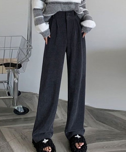 miniministore（ミニミニストア） カーゴパンツ コーデュロイワイド