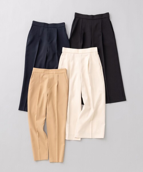 組曲（KUMIKYOKU） パンツ オシャクロス テーパードパンツ レディース