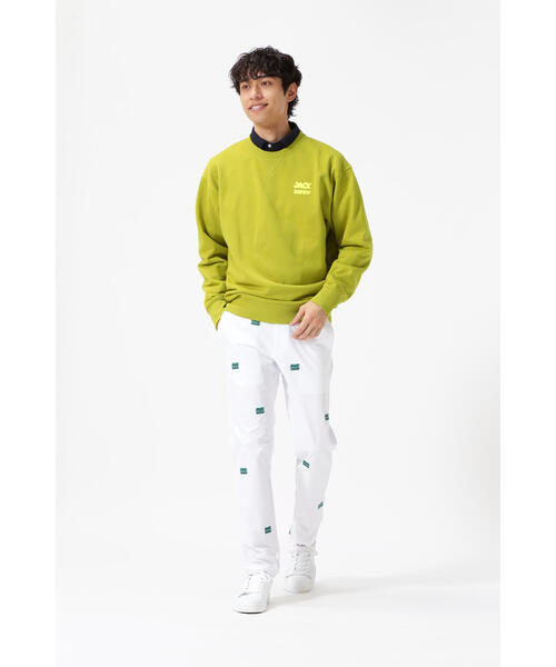 Jack Bunny!! パンツ ポリエステルカルゼテーパードパンツ