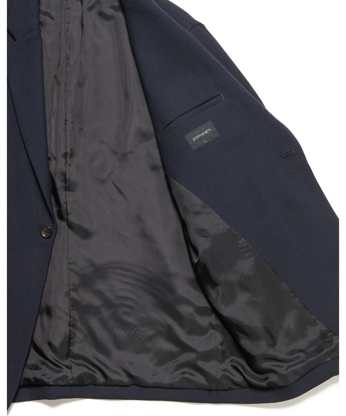ジャケット テーラードジャケット ZIP POCKET 1BUTTON JACKET メンズ レディースの画像