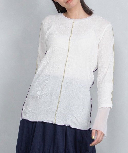 MARECHAL TERRE／マルシャルテル　ワッシャーインナートップス MARECHAL TERRE tシャツ ワッシャーインナートップス レディース