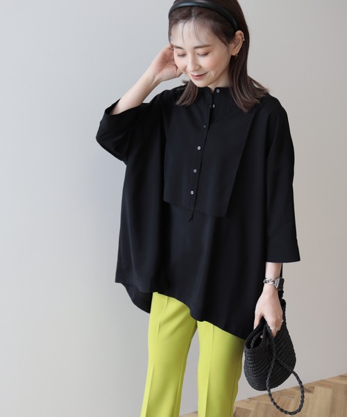 AMERICAN HOLIC ブラウス シャツ 「WEB限定」接触冷感バンド
